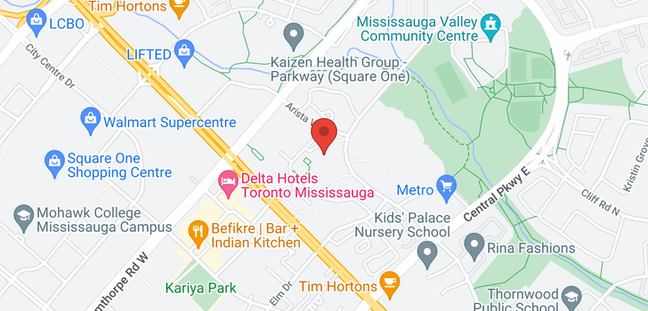 map of #1704 -3695 KANEFF CRES